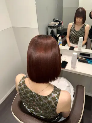 ミディアム Wisteria所属・美髪特化✨ 伊織✨縮毛矯正✨のヘアスタイル