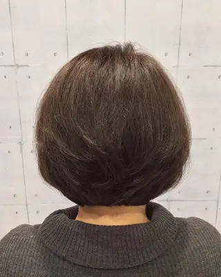 ショート カラー 韓・中華美女ヘア 🇰🇷×🇨🇳のヘアスタイル