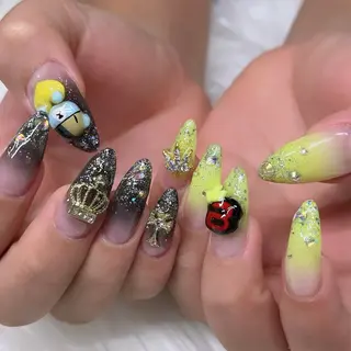 ネイル 🐕‍🦺Yappy 💗A-tanのネイルデザイン