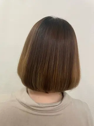 ミディアム hairsalon Laugh-ter所属・荻田 佳菜子のヘアスタイル