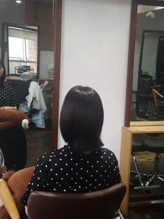 ミディアム 陽向美容室所属・花田 陽子のヘアスタイル