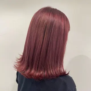 ミディアム 高階 深雪のヘアスタイル