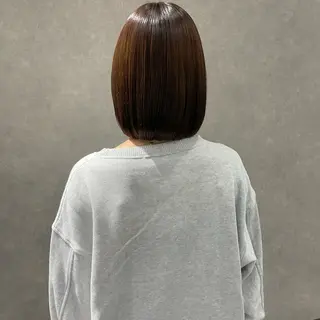 ミディアム カラー はちすか るかのヘアスタイル