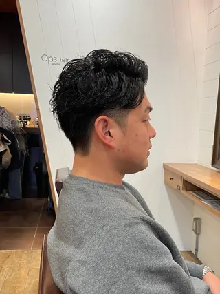 ショート メンズ OPShair　ANELLO所属・ショート/ボブ/ メンズ/縮毛矯正のヘアスタイル