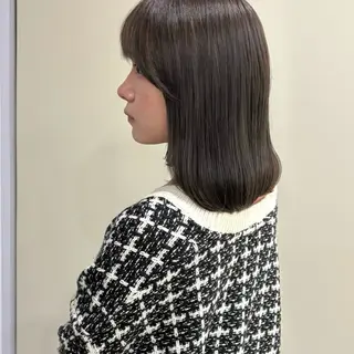 ミディアム カラー hana/艶髪 /透明感カラー🪞のヘアスタイル