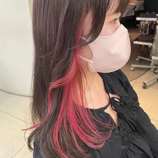 カラー ゆるふわパーマ🌼 アレンジ🌼リョウカのヘアスタイル