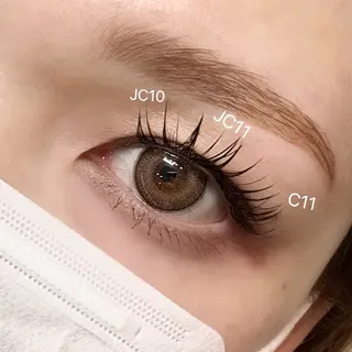 マツエク・マツパ 💛たくら なつき💛のマツエク・マツパデザイン