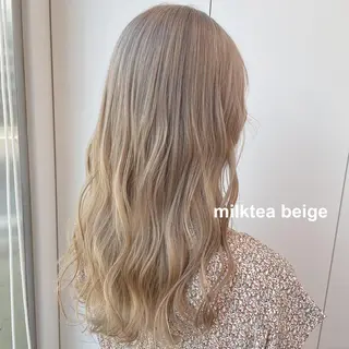 ロング カラー 💗🤍透明感カラー 🤍💗kanonのヘアスタイル