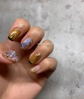 ネイル ﾈｲﾙﾙｰﾑﾘｯｶ 𝐦𝐚𝐲𝐮のネイルデザイン