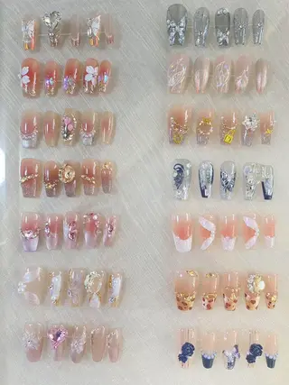ネイル Alraー 紫豪のネイルデザイン