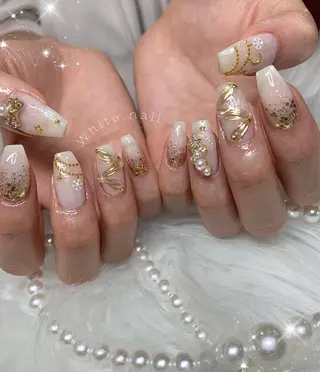 ネイル La neige* yuki 🥯🍑のネイルデザイン