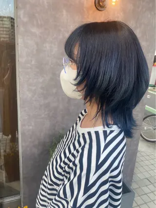 セミロング ¥0カットモデル募集 ✨川上歩夢💫のヘアスタイル