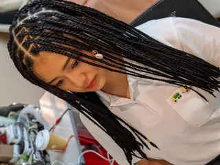 ロング ヘアアレンジ scamp ★のヘアスタイル