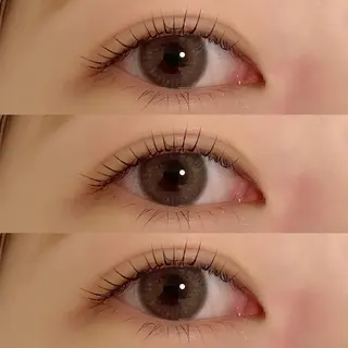 マツエク・マツパ 肌に馴染むハイトーン /ミルクティーカラーのヘアスタイル