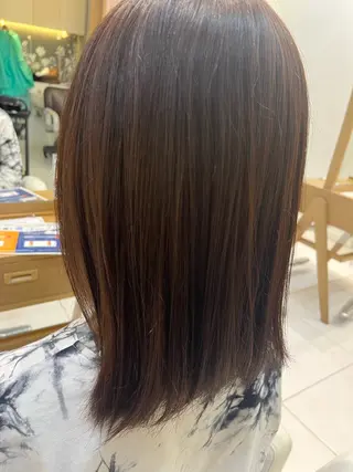 ミディアム ⭐️shoko⭐️ 国立のヘアスタイル