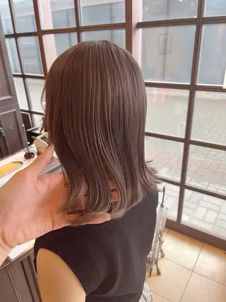 ミディアム 🧡ミルクティー/ レイヤー🧡ショウナのヘアスタイル