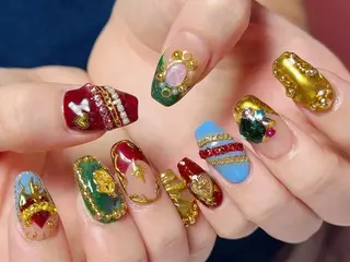 ネイル Nail Atelier IamI所属・アイアムアイ 大村磨衣のネイルデザイン