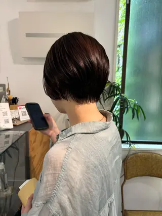 ショート カラー sakura🌸 レイヤー/韓国ヘアのヘアスタイル