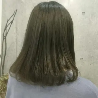 ミディアム カラー 🦋美髪/エクステ 🦋アベイクミのヘアスタイル