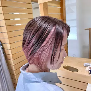 ショート カラー RUBEUS【ルベウス】所属・✨艶々カラー🎨 杉本賢人のヘアスタイル