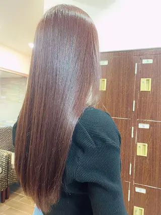 ロング カラー 🎀ブリーチなし 透明感🎀yuhiのヘアスタイル