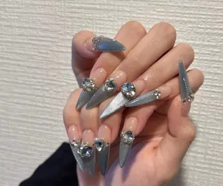 ネイル 長さ出し専門パーツ jenniferのネイルデザイン