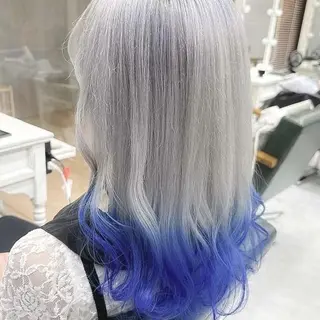 ロング カラー Days 透明感カラーのヘアスタイル