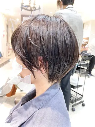 ショート カラー 横山 直輝のヘアスタイル