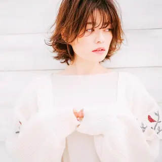 ショート カラー 【店長】木内 千晶のヘアスタイル