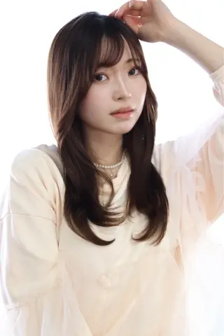 ロング 縮毛矯正🌱𓂃 野口晴菜のヘアスタイル