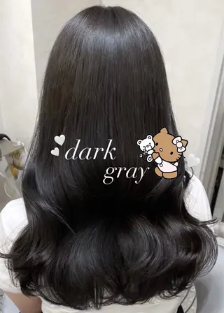 ロング カラー 🎀Ami/新宿/レ イヤー/艶カラー🎀のヘアスタイル