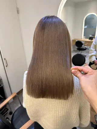 セミロング 💍美髪矯正💍 山田　涼也のヘアスタイル