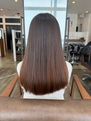 ロング タカノ ユラ bisou hairのヘアスタイル