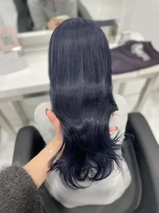 カラー 🩶透髪×モテ髪🩶 池袋SHE🏹🩶のヘアスタイル