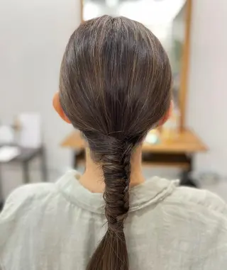 セミロング OGAWA HIROKIのヘアスタイル