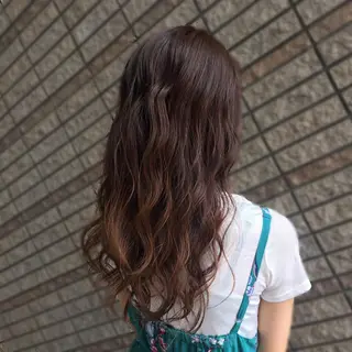 ロング 大山 晃介のヘアスタイル