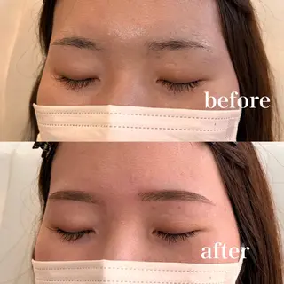 メンズ アイブロウ 八田 紗希の眉毛・アイブロウイメージ