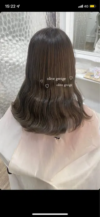 カラー 🌷柔らかクリーミー 🤍kirari🌷のヘアスタイル