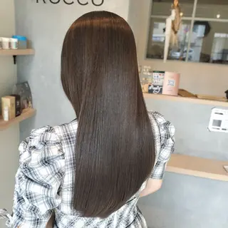 ロング カラー ROCCO ひなこのヘアスタイル