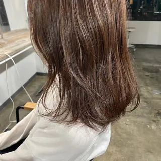 ミディアム カラー 🌼透明感艶カラー オリーブ🌼河村咲のヘアスタイル