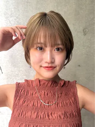 ショート 杉浦 主馬のヘアスタイル