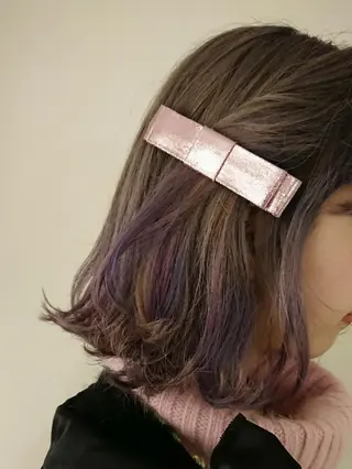 ミディアム カラー coii コイ【原宿/表参道】のヘアスタイル