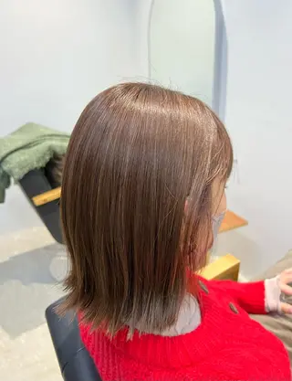 ショート カラー le'a所属・谷町/Le'a /竹原しおなのヘアスタイル