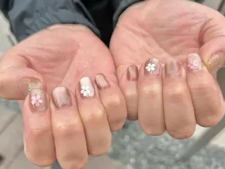 ネイル amo_nail 岡山市南区自宅ネイルのネイルデザイン