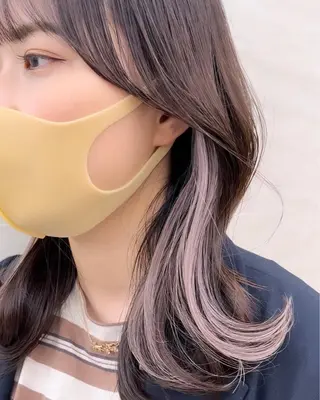 ミディアム カラー カラー系/カット特化 🟠オオタキマサシのヘアスタイル