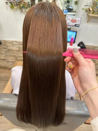 ロング パーマ sato ayaka ｜透明感カラー🫧のヘアスタイル