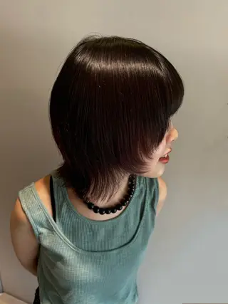 カラー 村田 茉優のヘアスタイル