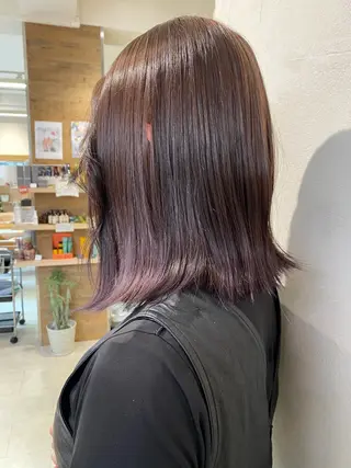 カラー 綾香 /透明感カラーのヘアスタイル