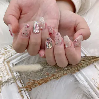 ネイル 🦋ネイルサロン ブラン🌈ゆりのネイルデザイン