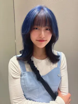 ミディアム ハイトーンカラー🌟 🎠KANON🎡のヘアスタイル